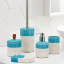 Badaccessoires keramisch zeepschaal toiletborstelhouder dispenser Folk Korting