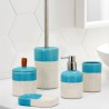 Badaccessoires keramisch zeepschaal toiletborstelhouder dispenser Folk Korting