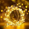 Decoratieve buitenverlichting op zonne-energie lichtslinger met 200 LED's NestX Korting