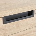 Buffetkast woonkamer dressoir 4 deuren opbergruimte 206cm hout Kalua Palma Korting