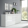Witte hoogglans dressoir Tribus Wh Basic met 2 deuren en 3 lades Catalogus