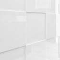 Moderne dressoir 4 deuren hoogglans wit 241cm Dama Wh XL Kortingen