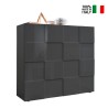 Moderne hoge kast woonkamer opbergkast 2 deuren 121cm Dama Lola Rt Verkoop