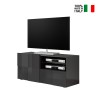 Moderne TV-meubel met deur en lade antraciet Petite Rt Dama Verkoop