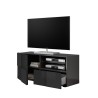 Moderne TV-meubel met deur en lade antraciet Petite Rt Dama Korting