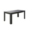 Moderne eettafel 180x90cm glanzend antraciet Pandor Dama Aanbod