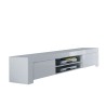 Moderne tv-kast met 2 deuren in glanzend wit Tab Amalfi Aanbod