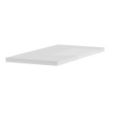 Glanzend witte moderne uitschuifbare tafel 90x137-185cm Lit Amalfi Korting