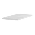 Uitschuifbare moderne witte glanzende tafel 90x137-185cm Lit Amalfi Korting