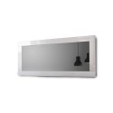 Witte Glanzende Spiegel 75x170cm voor Hal of Woonkamer Miro Amalfi Aanbieding