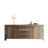 Houten dressoir met 2 deuren en 3 lades 210cm Land L Aanbod