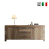 Houten dressoir met 2 deuren en 3 lades 210cm Land L Verkoop