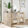 Dressoir woonkamer keuken design 181cm hout 3 deuren Dama Sm S Catalogus