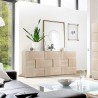 Dressoir woonkamer keuken design 181cm houten dressoir 3 deuren Dama Sm S Kortingen