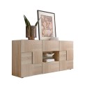 Moderne houten woonkamer dressoir met 2 deuren en 2 lades Dama Sm Aanbod