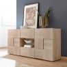 Moderne houten woonkamer dressoir met 2 deuren en 2 lades Dama Sm Aanbieding