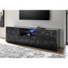 Modern design grijs TV-meubel 2 deuren 1 lade Alis Rt Prisma Korting