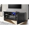 Moderne grijze tv-meubel met 2 deuren en 1 lade Alis Rt Prisma Kortingen