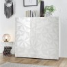 Moderne woonkamer dressoir 2-deurs hoogglans wit Prisma Tet Wh Kortingen