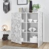 Moderne woonkamer dressoir 2-deurs hoogglans wit Prisma Tet Wh Catalogus