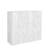 Moderne woonkamer dressoir 2-deurs hoogglans wit Prisma Tet Wh Aanbod