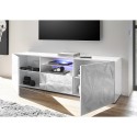 Modern TV-meubel 2 deuren 1 lade glanzend wit Alis Wh Prisma Kortingen