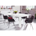 Uitschuifbare eettafel wit glans 90x137-185cm Most Prisma Catalogus