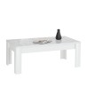 Witte Glanzende Salontafel 65x122cm Reef Prisma Korting