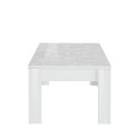 Witte Glanzende Salontafel 65x122cm Reef Prisma Catalogus
