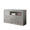 Grijze betonnen dressoir Urbino Ct M met 3 deuren Aanbod