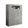 Hoge salonkast 2-deurs modern beton Sior Ct Urbino Aanbod