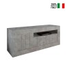 Moderne betonlook TV-kast woonkamer met 3 deuren 138cm Jaor Ct Urbino Verkoop
