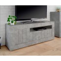 Moderne betonlook TV-kast woonkamer met 3 deuren 138cm Jaor Ct Urbino Korting