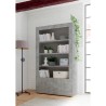 Opbergkast woonkamer kantoor 2 deuren 3 planken beton Wally Ct Korting