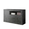 Moderne zwarte buffetkast met 3 deuren Urbino Ox M voor woonkamer Aanbod