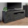 Zwarte tv-meubel 138cm 3 deuren moderne woonkamer Jaor Ox Urbino Korting