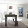 Uitschuifbare moderne design tafel 90x137-185 cm zwart hout Diogo Urbino Voorraad