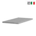 Verlengstuk 48cm voor eettafel Icaro 180x90cm beton grijs Urbino Verkoop