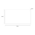 Verlengstuk 48 cm voor eettafel Icaro 180x90 cm beton grijs Urbino Korting