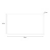 Verlengstuk 48 cm voor eettafel Icaro 180x90 cm beton grijs Urbino Korting