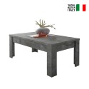 Moderne zwarte salontafel, 65x122cm, Morris Urbino Verkoop