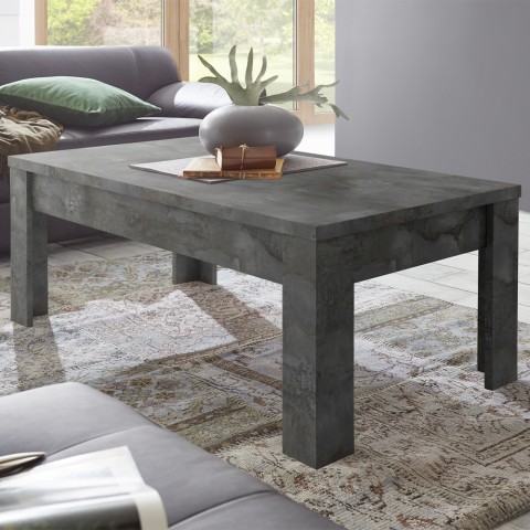 Moderne zwarte salontafel, 65x122cm, Morris Urbino Aanbieding