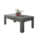 Moderne zwarte salontafel, 65x122cm, Morris Urbino Aanbod