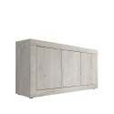 Moderne houten dressoir met 3 deuren 160cm Modis Pc Basic Aanbod