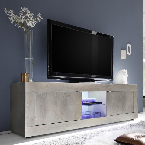 Moderne tv-meubel woonkamer, 2 deuren hout, 180 cm Nolux Pc Basic Aanbieding