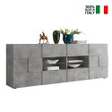 Dressoir woonkamer eetkamer 2 deuren 4 lades beton Dama Ct L Verkoop