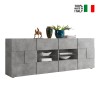 Dressoir woonkamer eetkamer 2 deuren 4 lades beton Dama Ct L Verkoop