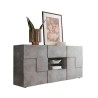 Dressoir woonkamer 181 cm 2 deuren 2 lades schaakbord cement Dama Ct M Aanbod