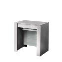 Uitschuifbare eettafel 54-252 cm in wit hout Coast Aanbod