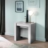 Uitschuifbare eettafel 54-252 cm in wit hout Coast Aanbieding